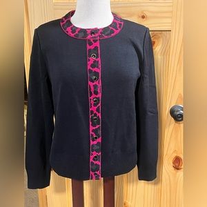 St John Santana knit sweater New SZ M